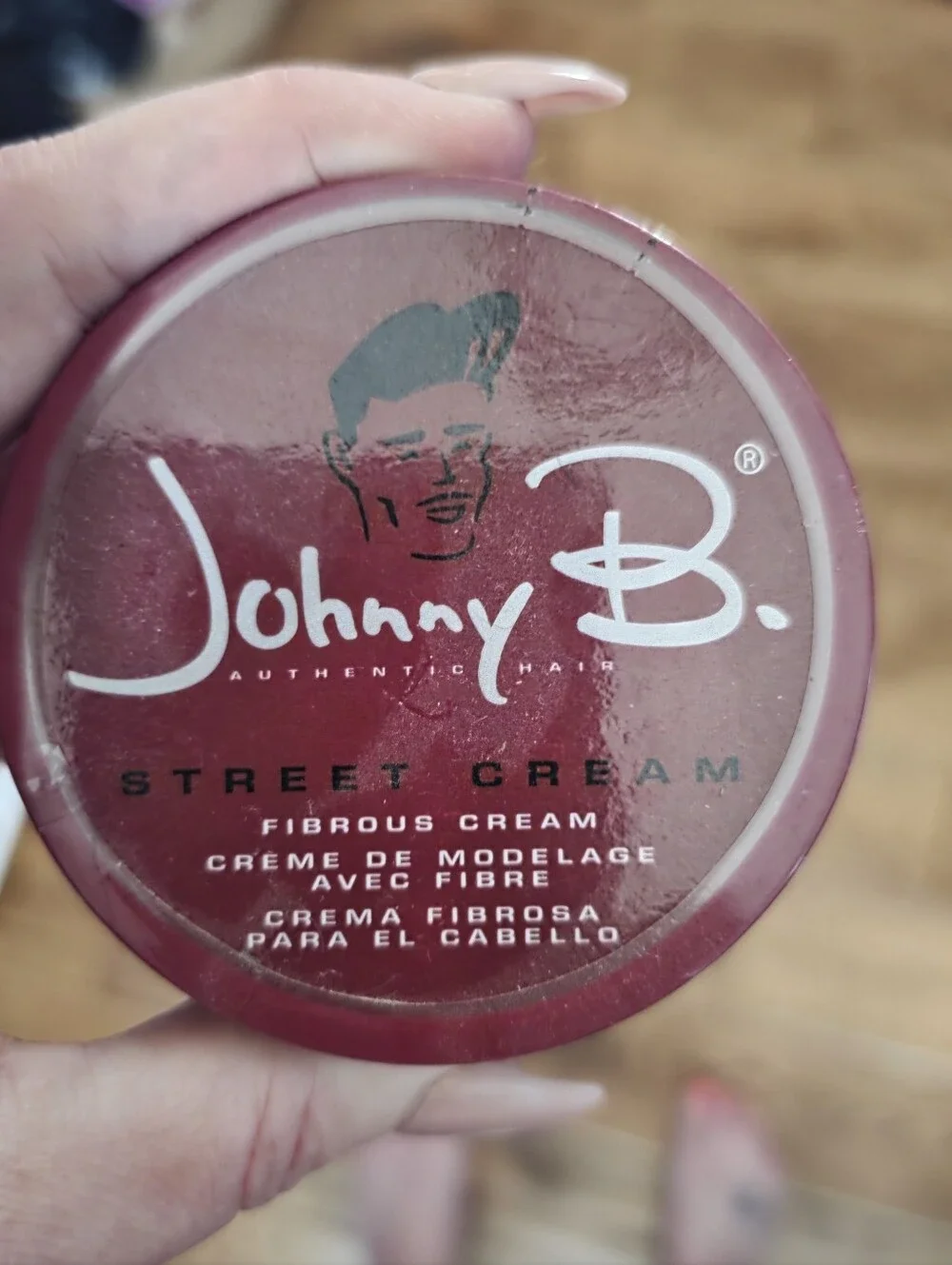 Johnny B Street Cream Fibrous Cream 2.25 oz| HAIR STYLING | New/Sealed
